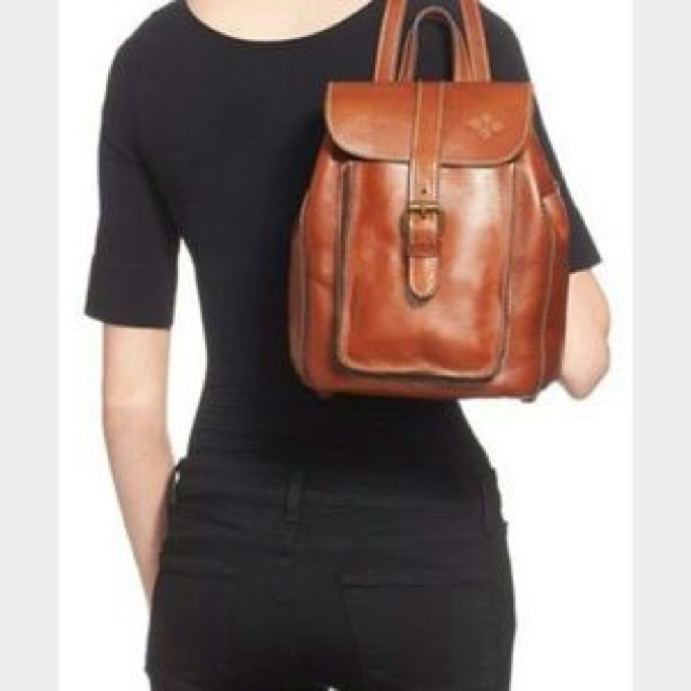 Patricia Nash Aberdeen Tan Backpack